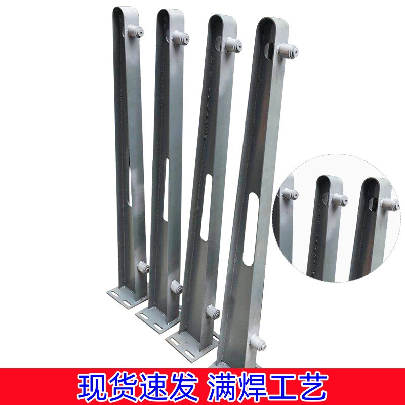 牛腿玻璃雨棚雨蓬钢梁幕墙爪雨棚玻璃抓