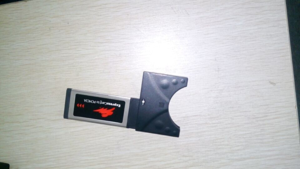 ExpressCard转PCMCIA读卡器