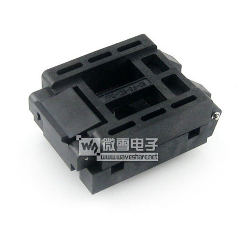 QFP128 PQFP128 TQFP128 IC进行烧写 测试 引脚间距0.5mm 测试座
