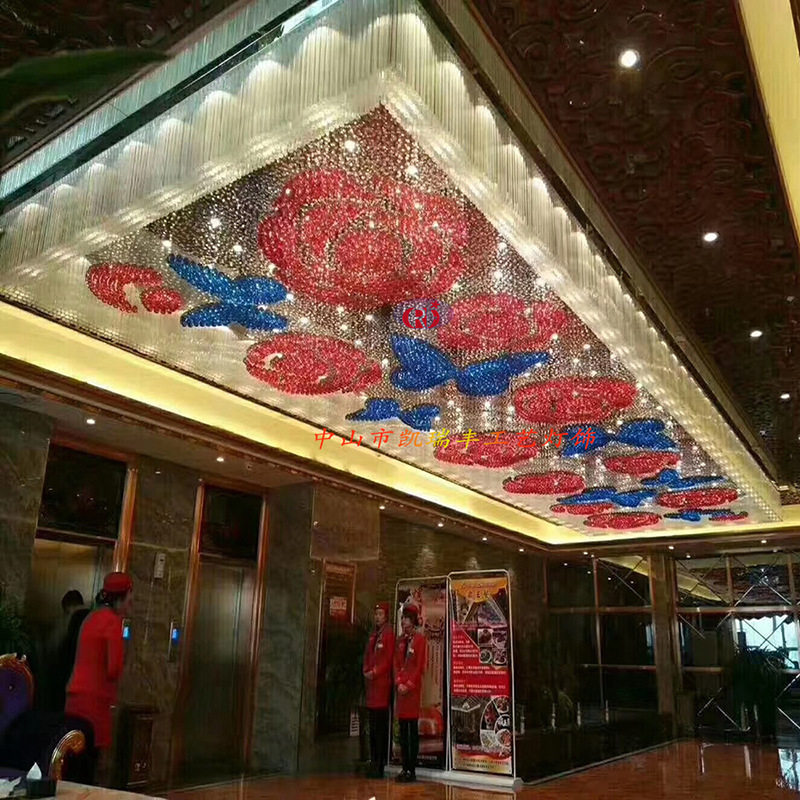 轻奢水晶吊灯客厅灯设计师豪华高档法式奢华大气树枝灯客厅灯具