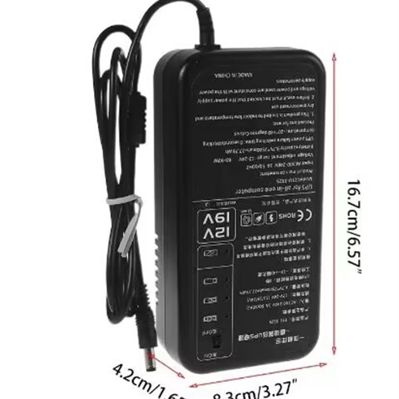 12V19V24V一体机电脑工控机 广告屏显示器 直流UPS应急不间断电源