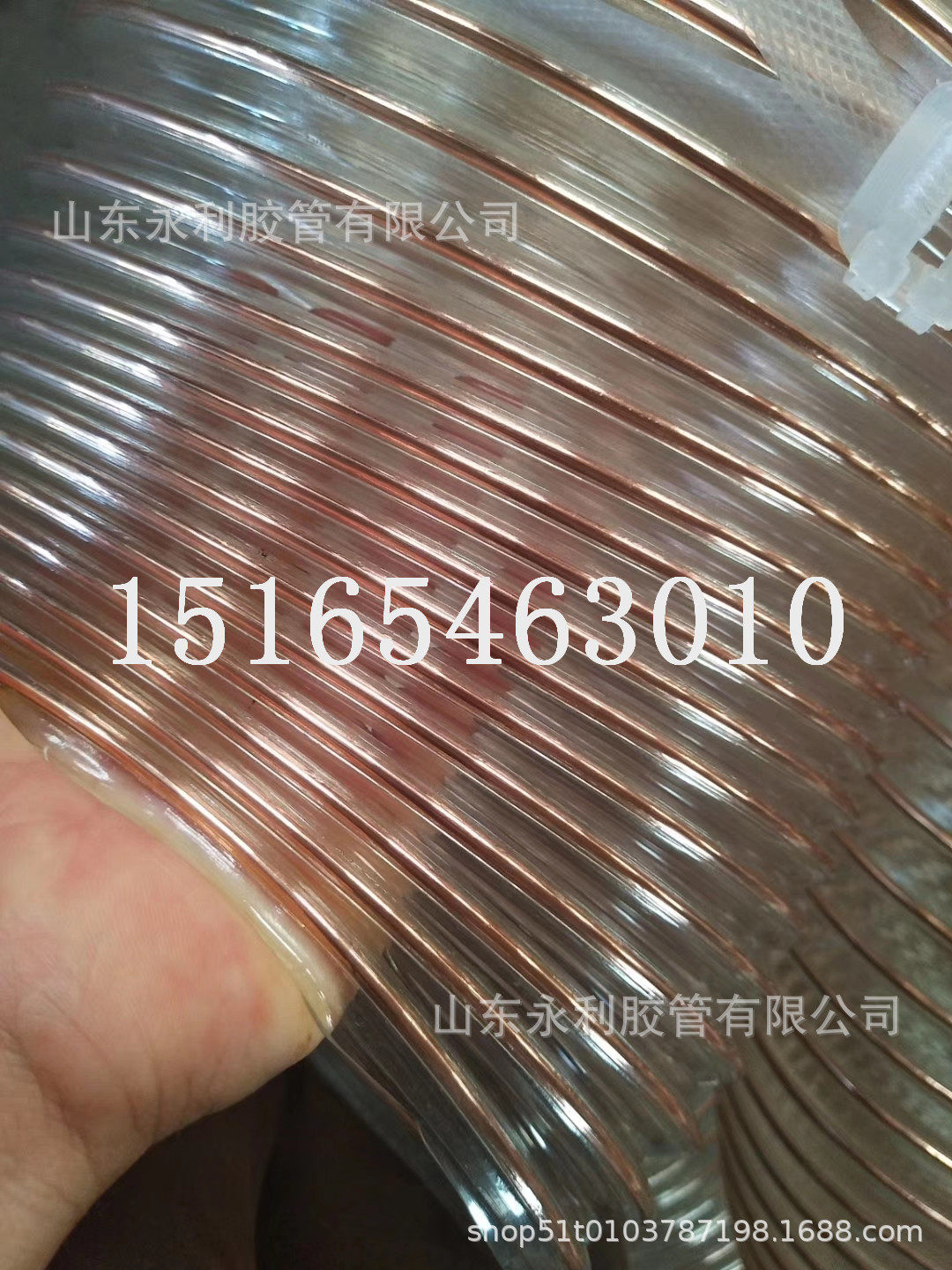 PU钢丝透明吸尘通风软管