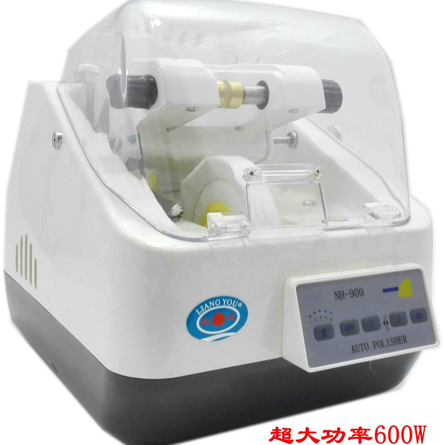 良友LY-900自动电脑PC树脂镜片抛光机边缘抛亮切边眼镜抛光机器