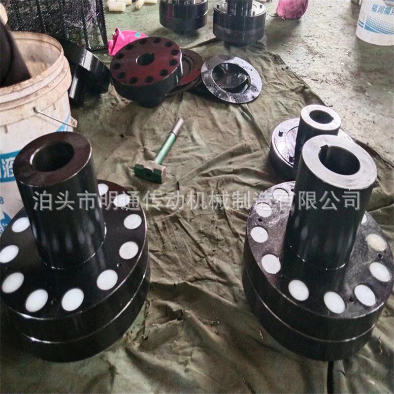LX原HL型弹性柱销联轴器 尼龙棒柱销连轴器两面对称可互换