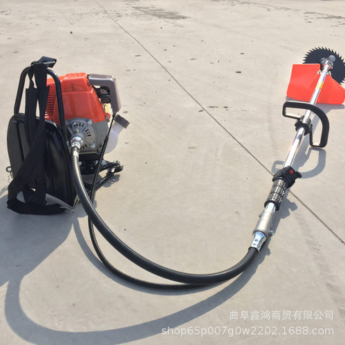 农作物小块地汽油除草机 四冲程汽油割草机 开荒松土汽油割草机