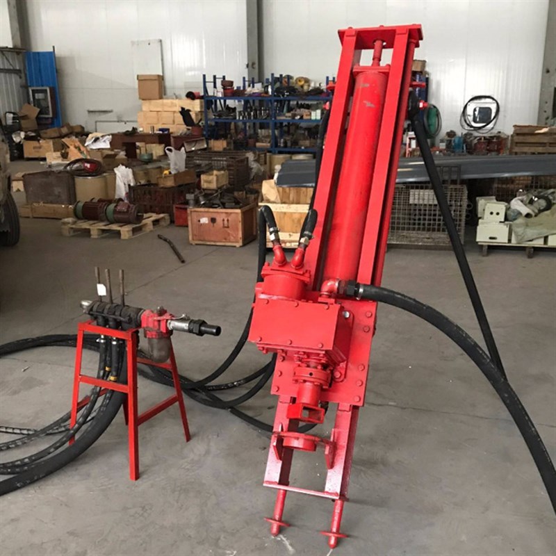 电动潜孔钻机 开山KQD100型潜孔钻机配件冲击器潜孔钻头钻杆厂家