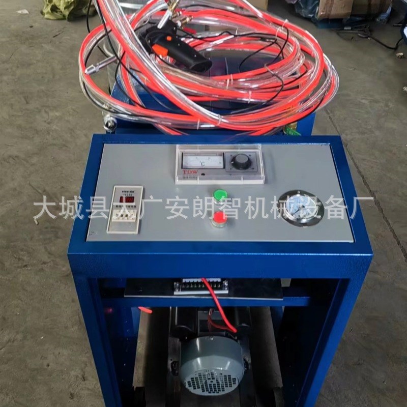 冷库发泡 聚氨酯外墙小型发泡剂黑白料保温喷涂机发