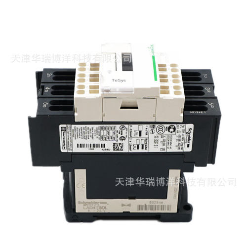 直流接触器LC1D123电流12A线圈电压24VDC弹簧端子LC1D123BD