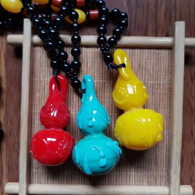 琉璃葫芦挂件,葫芦挂件,葫芦汽车吉祥挂饰厂家