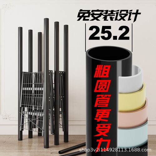 简易挂衣柜带布艺抽屉百搭布衣柜组装储物钢管加厚衣橱双人收纳架