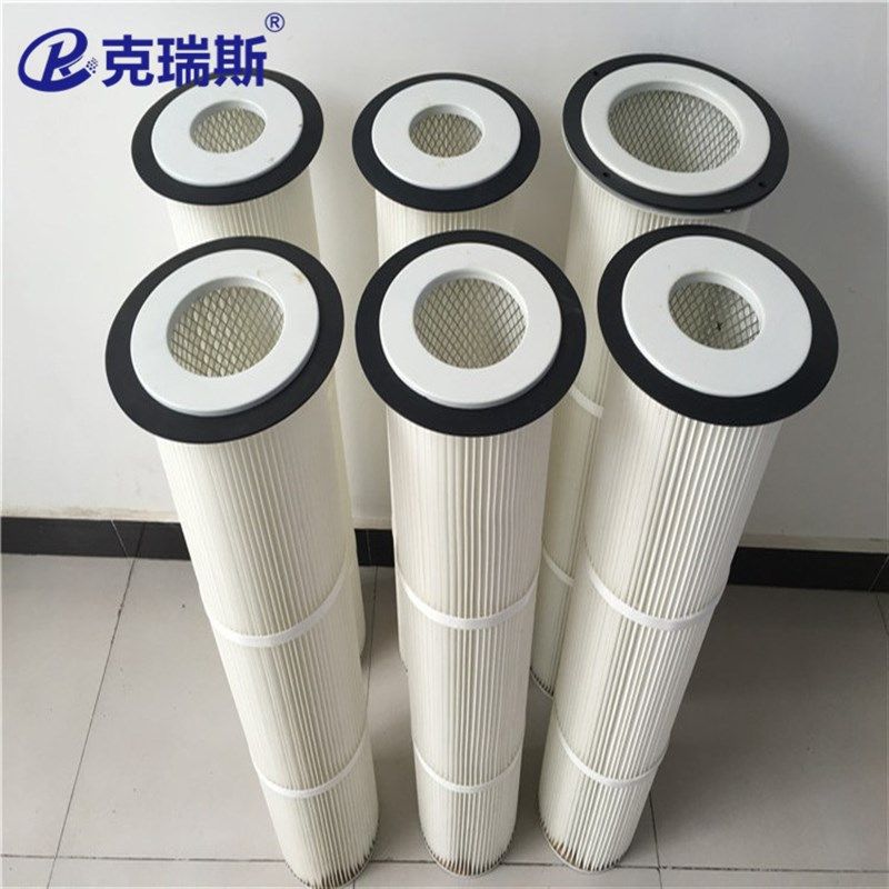 方形喷砂机除尘滤筒 粉尘滤芯 工业抛丸机除尘滤筒滤芯325*300
