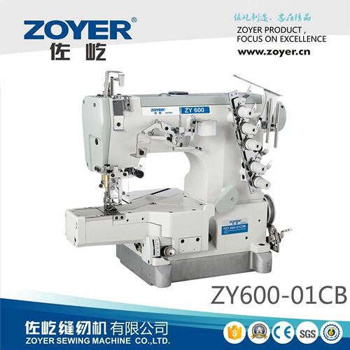 厂家出品ZY600-01CB佐屹基础款小方头高速筒状绷缝机 坎车缝纫机