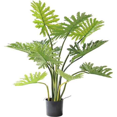 PU过胶手感春羽仿真绿植客厅装饰假植物盆栽北欧家居网红植物盆景