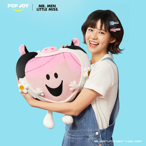 POP JOY 奇先生与妙小姐五彩农场系列毛绒公仔可爱潮玩礼物抱枕