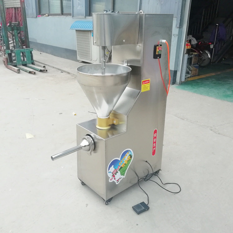 电动香肠机器商用立式灌肠机全自动腊肠灌装机全不锈钢火腿肠机器