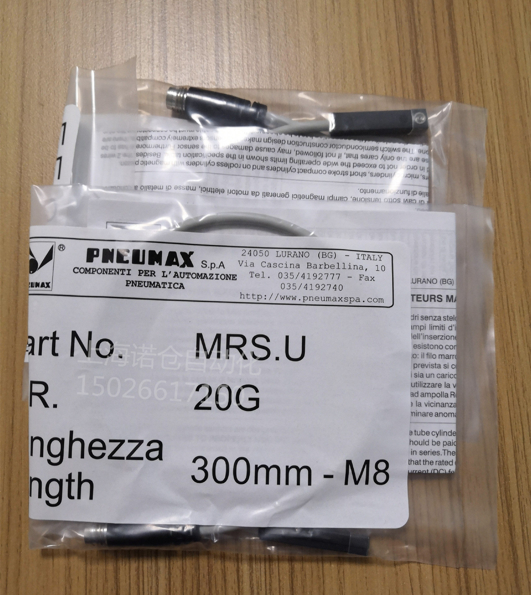 产品 PNEUMAX磁性开关感应器MCH1