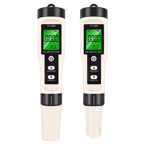 4合1富氢测试笔 背光PH计便携式分析仪ORP/TEMP多功能水质检测笔