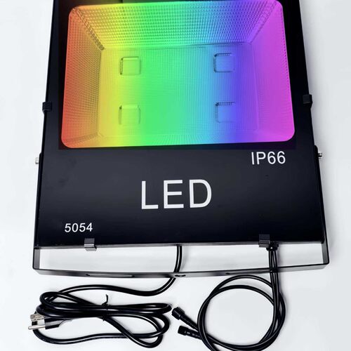 200W RGBW DMX512 LED投光灯RGB DMX512 LED泛光灯防水户外大功率