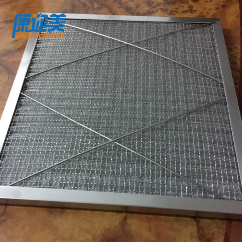 不锈钢过滤器 304不锈钢过滤网 空气净化滤网 可清洗式过滤器