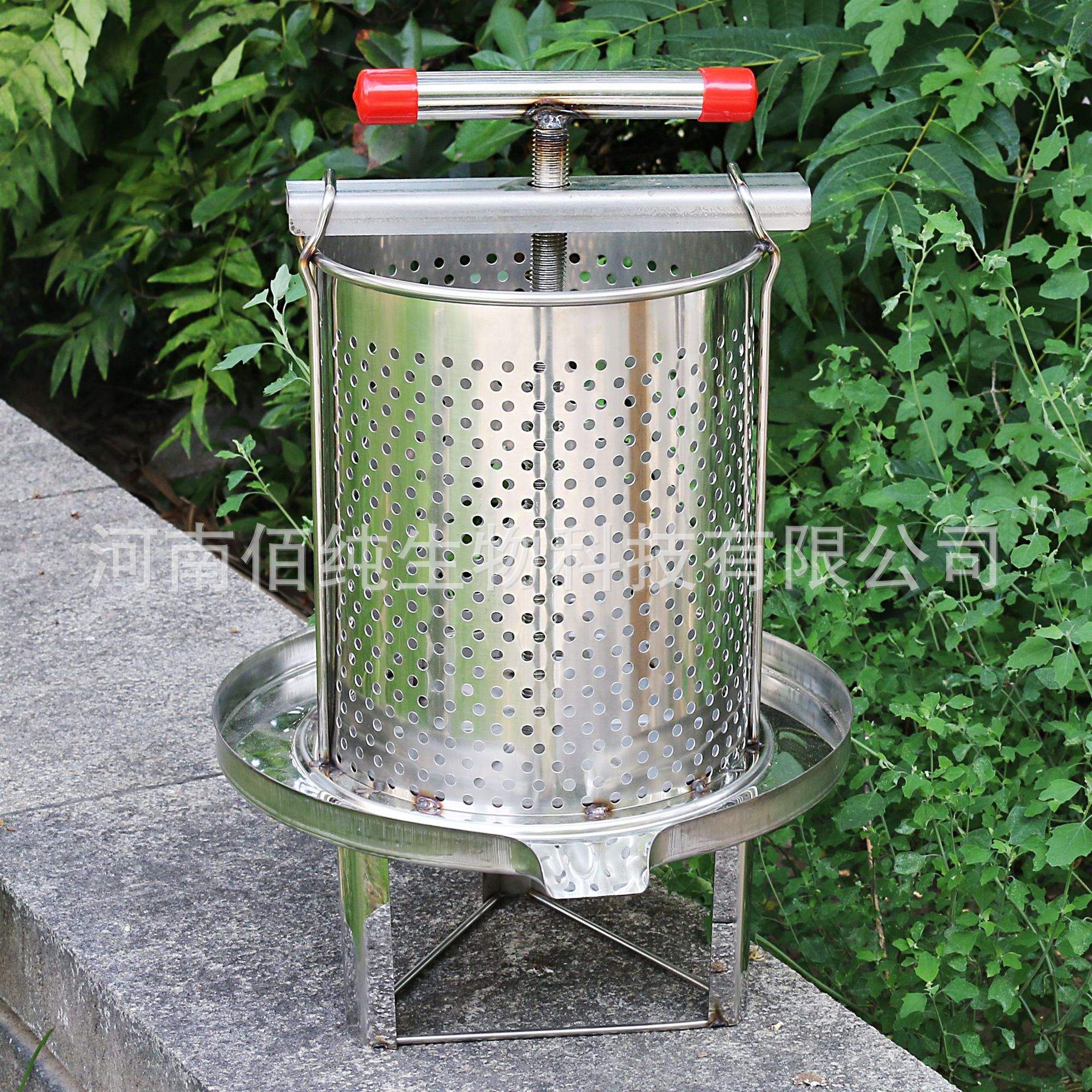 不锈钢压蜜机小型家用榨蜡机土蜂蜜挤压器蜜蜂取蜜榨汁工具压酒糟