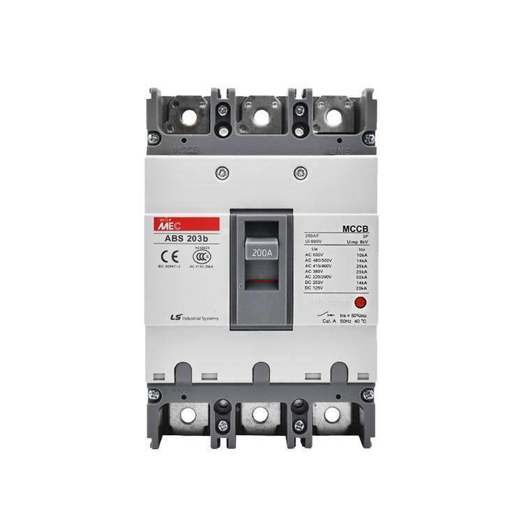 LS产电 MEC ABS32b 塑壳断路器2P MCCB 30AF空气开关