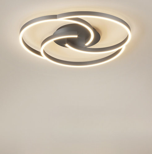卧室灯吸顶灯现代简约北欧艺术感主卧灯智能家用led客厅灯具