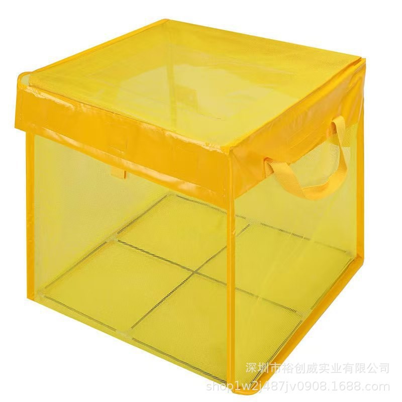 亚马逊日式网袋防乌鸦收纳袋户外可洗垃圾网袋可折叠网状垃圾袋