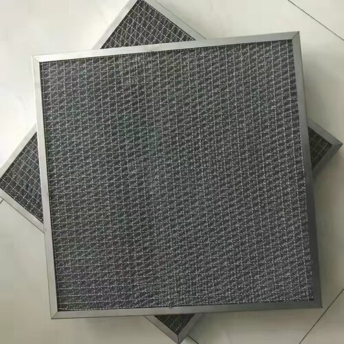 G4初效袋式过滤器 F5 F6F7油烟过滤网 板式多层波浪铝网 全金属