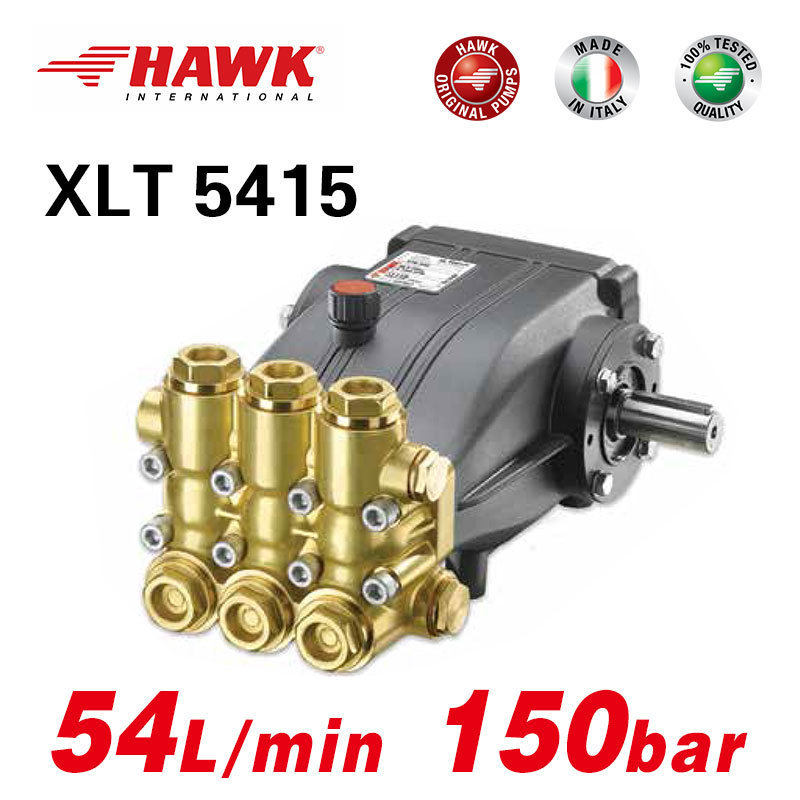 意大利HAWK霍克高压疏通机泵头环卫清洗地面54升XLT5415IR