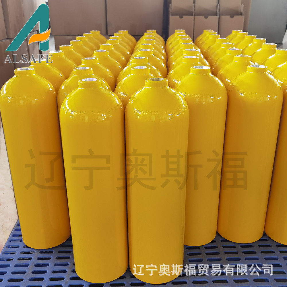 【奥斯福】厂家批发黄色12L潜水装备水下呼吸器潜水气瓶