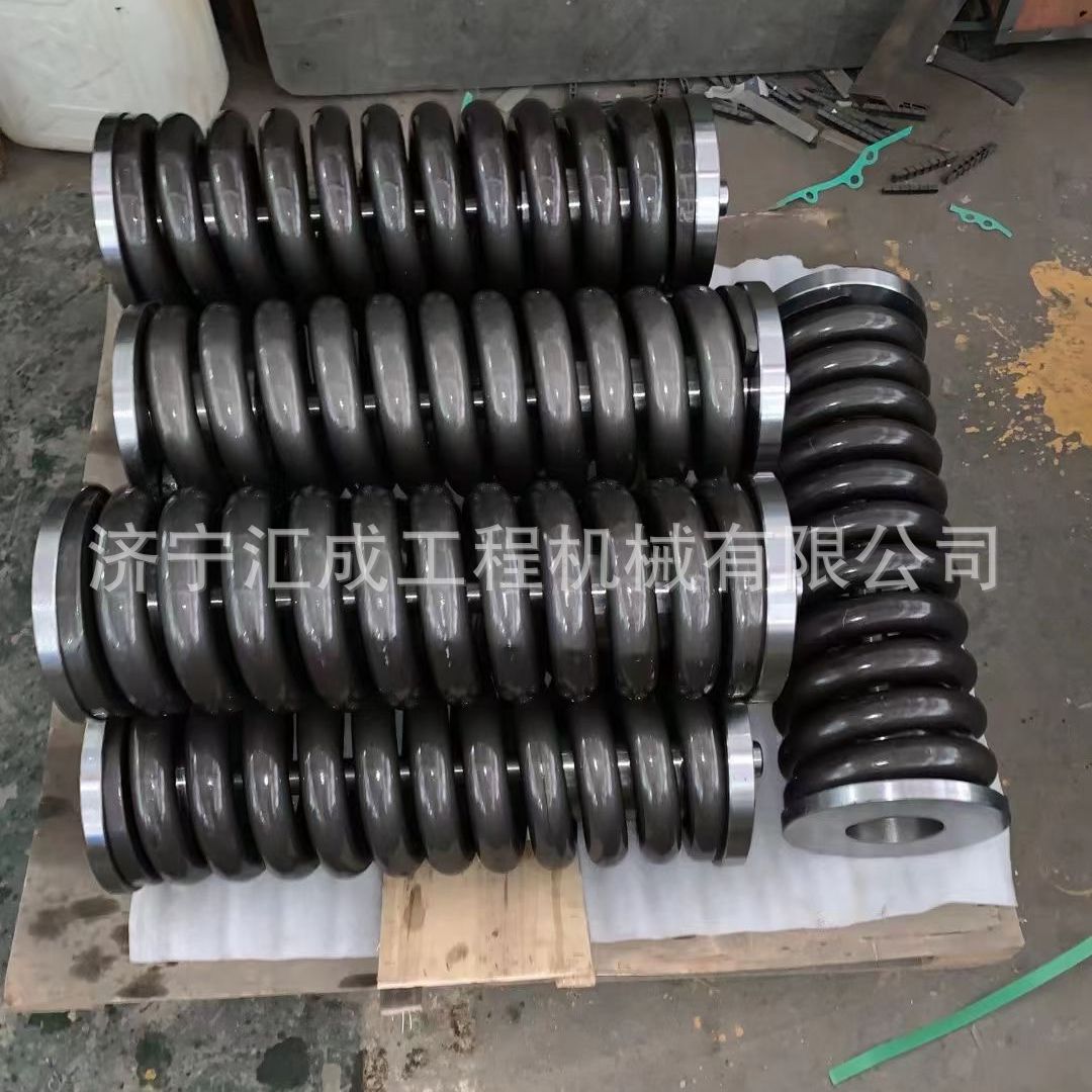 推土机涨紧弹簧 张紧油缸弹簧 工程机械四轮一带  挖机涨紧油缸图片