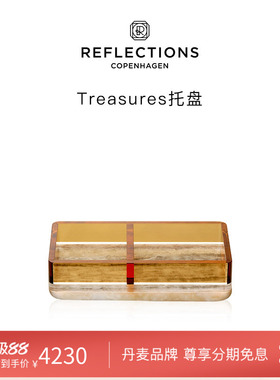Reflections Copenhagen反射哥本哈根收纳置物装饰北欧水晶托盘
