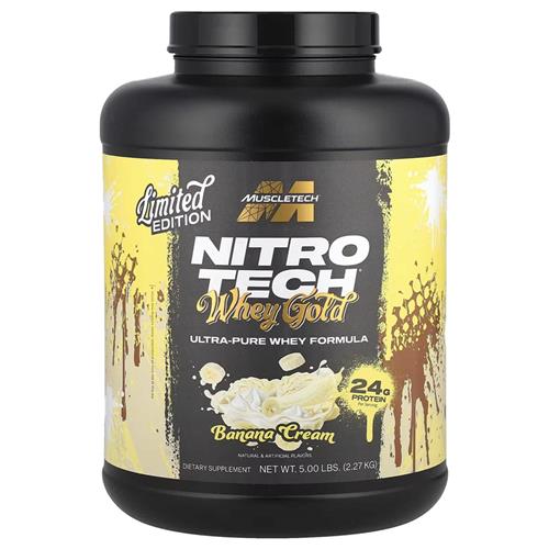 16年老店MuscleTech麦斯泰克Whey Gold金牌正氮蛋白粉支链限量版