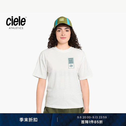 Ciele PARADIS胶囊系列 平缝透气棉麻女子短袖女士T恤