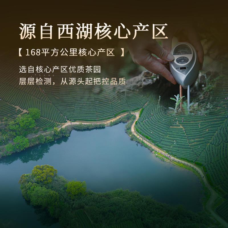 2026新茶上市狮峰牌西湖龙井茶明前特级沁字春绿茶叶礼盒装250g