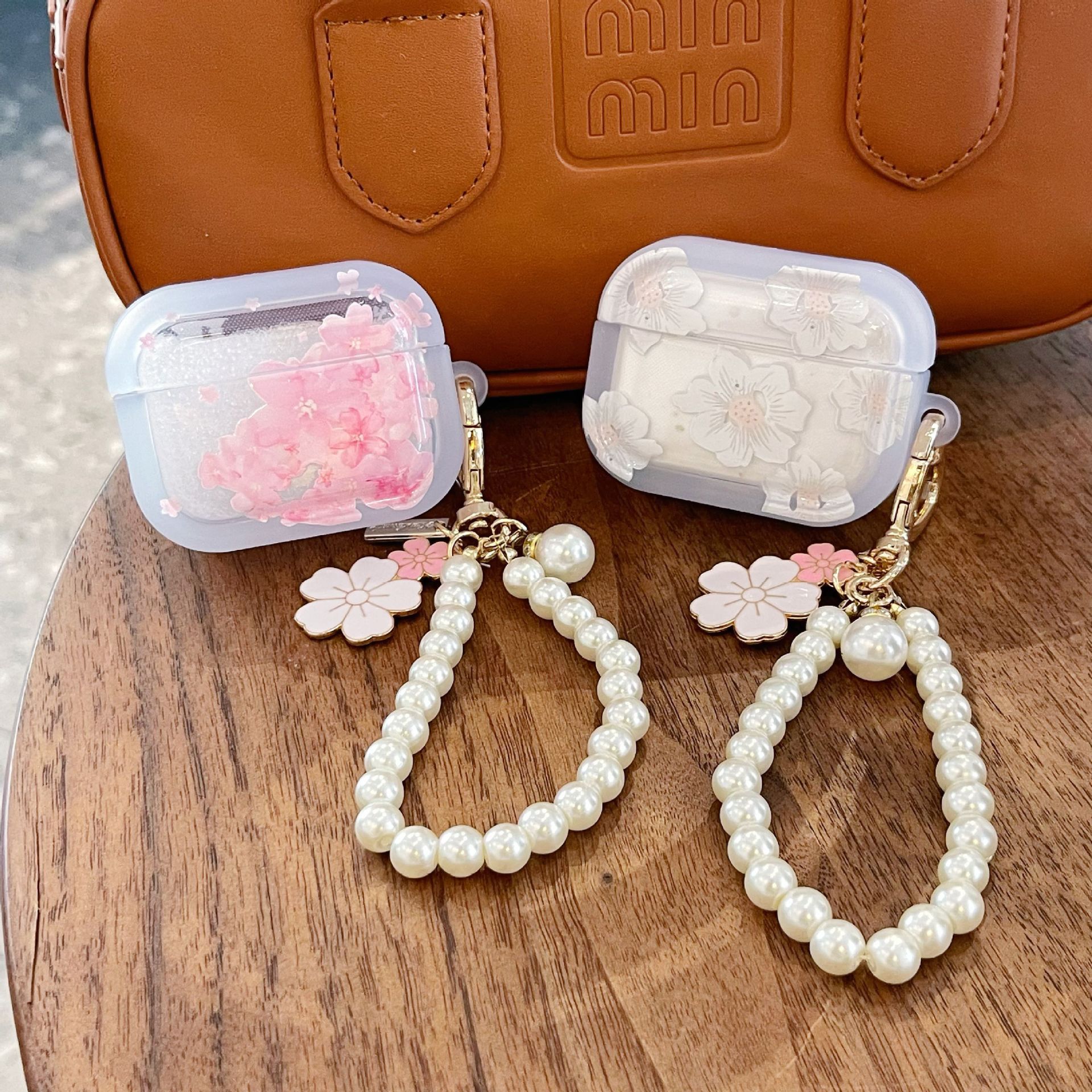 小清新樱花适用airpodsPro耳机套