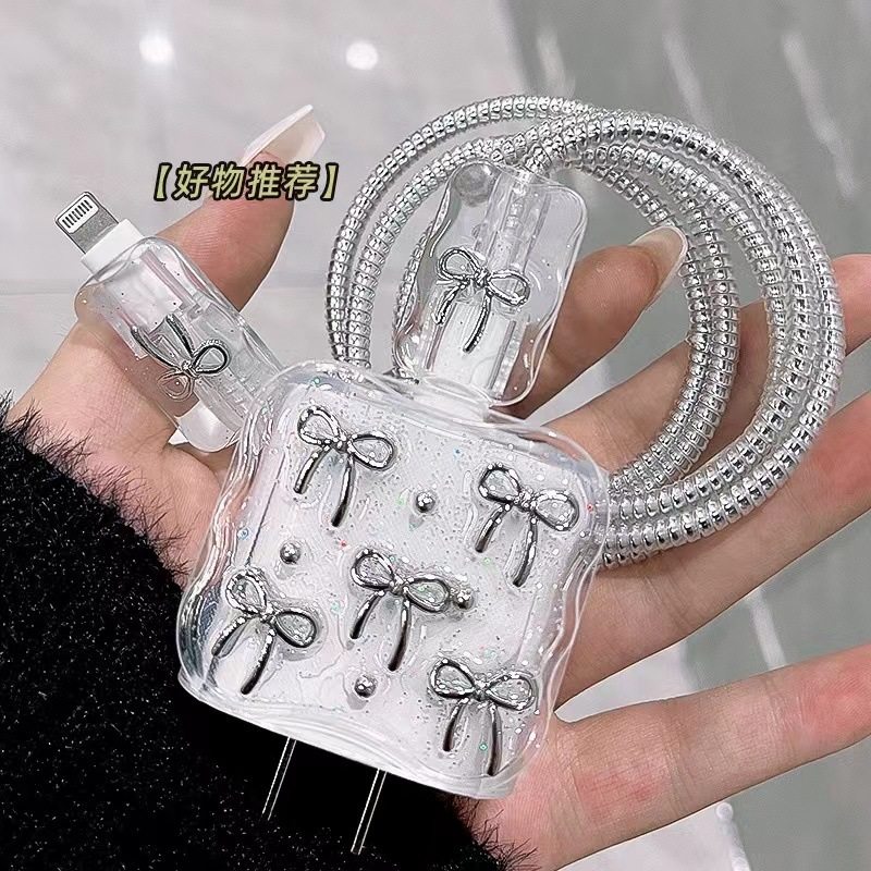 15充电器保护套iphone14数据线保护套13pro防折断12/11