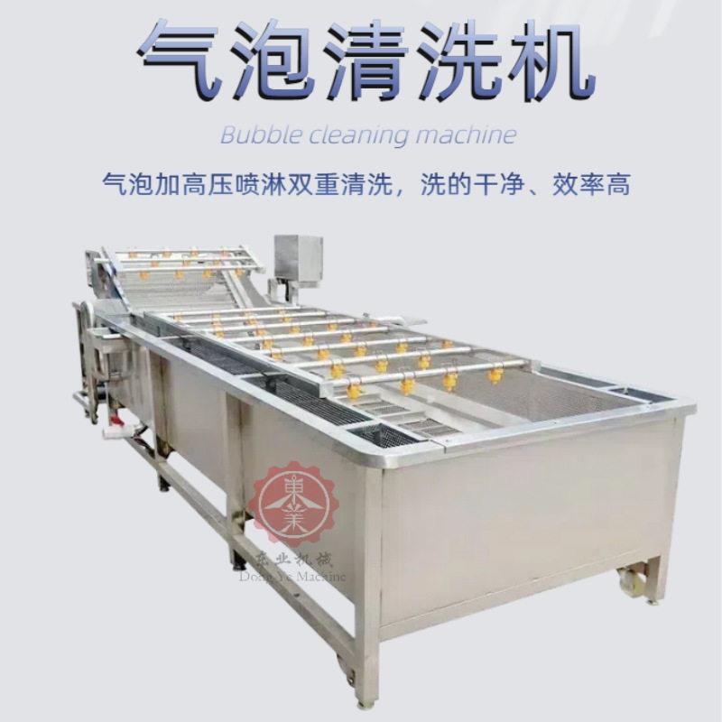 气泡式红梗菜清洗机叶菜类蔬菜清洗机压喷淋鱼腥草清洗设备