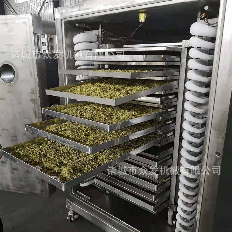 供应芦荟粉低温干燥机器石斛真空冻干机蔬菜水果10平方冻干机