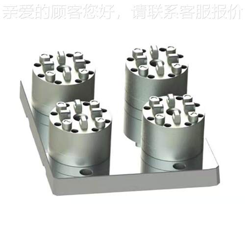 厂4价现货C0NC精密定卡盘 现货D10型头位CNC数控机床气动DBC卡盘