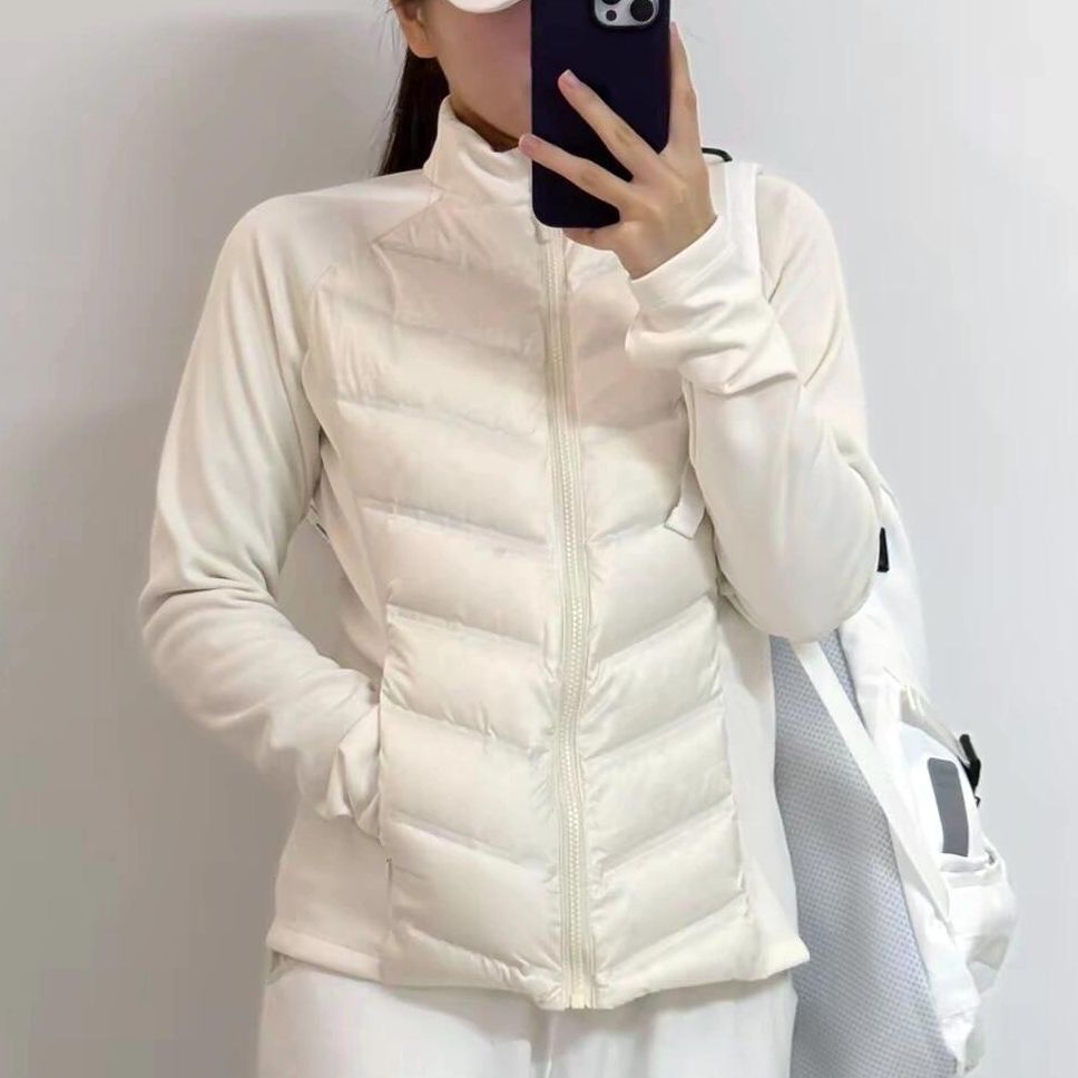 白色轻薄羽绒服女冬季2025新羽绒服