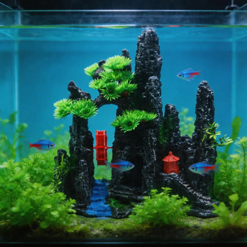 灵儿宠物造景/装饰新款鱼缸