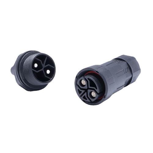 利路通M29-2芯防水 IP68防水连接器 尼龙材质耐寒耐高温