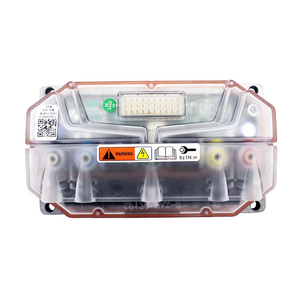 DYS顶阔电动车电摩D72300S正弦波电机控制器静音72V85A透明外贸