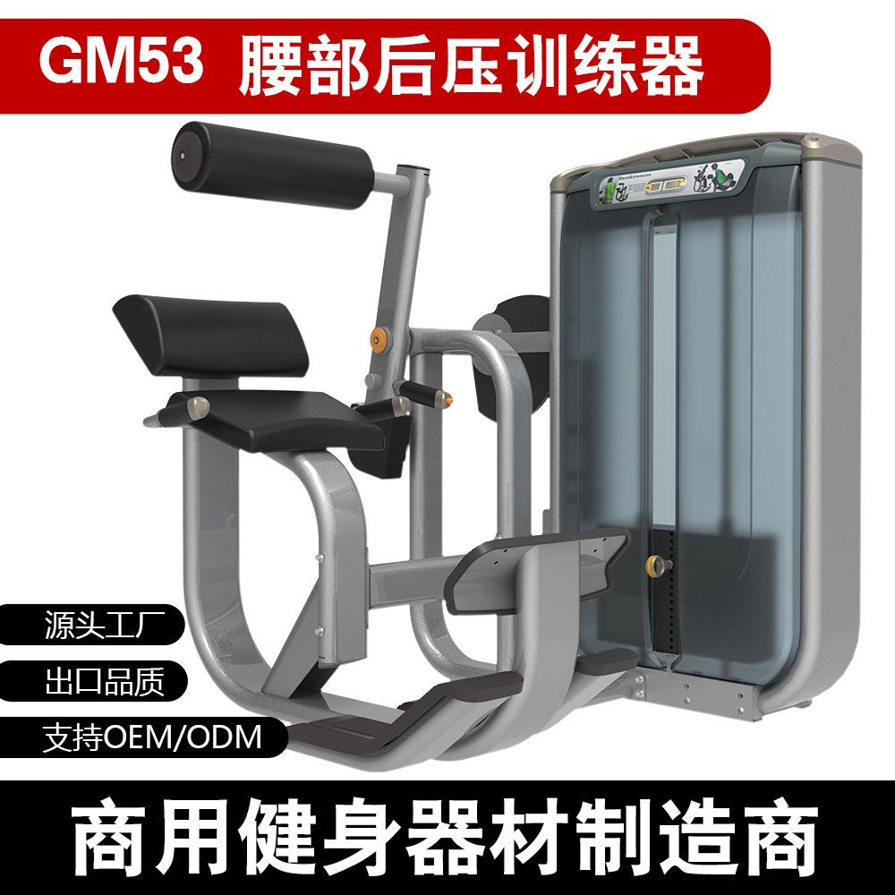 商用腰部综合训练器械多功能器材卷腹肌健身房器材腰部后压训练