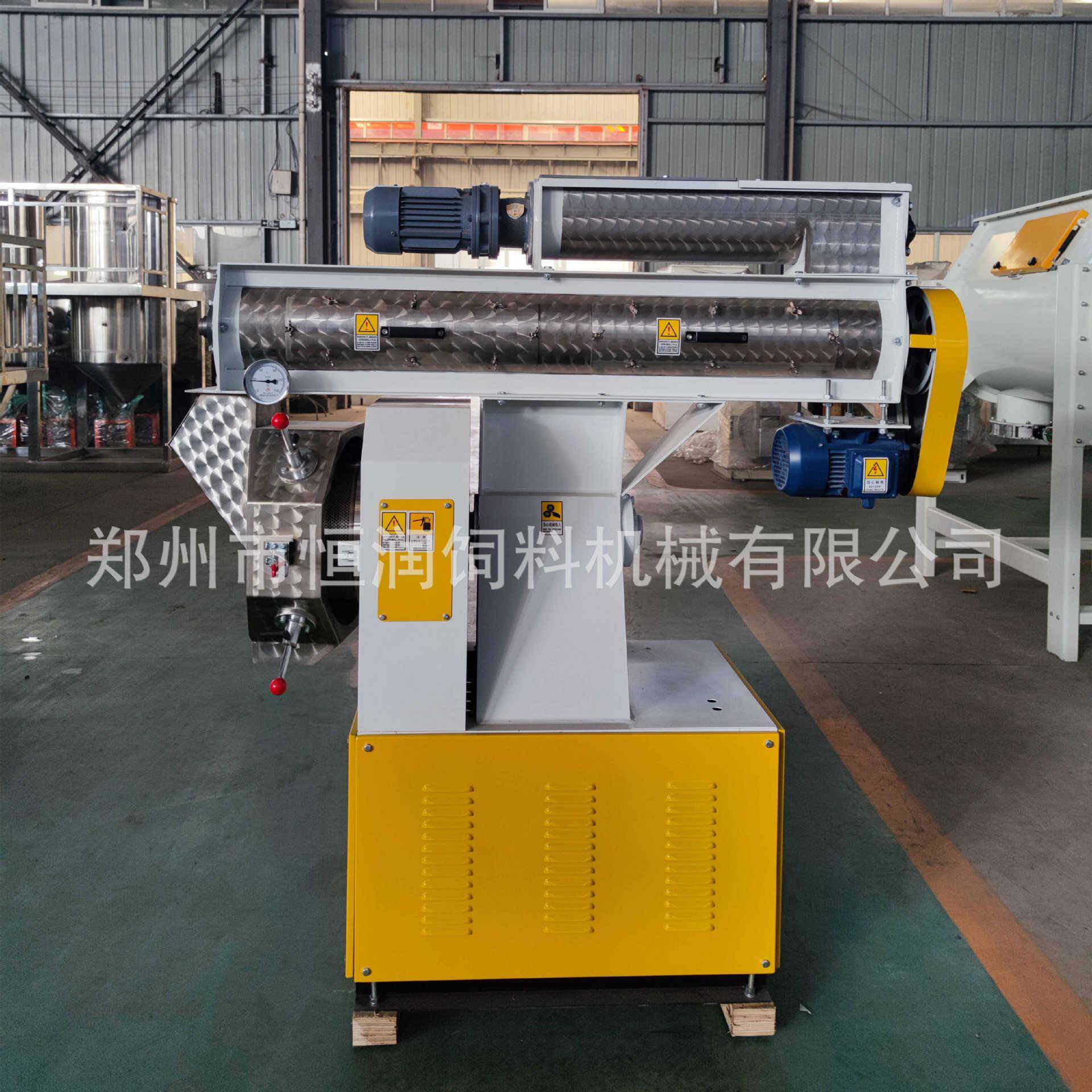 机械全自动鱼虾蟹水产饲料生产设备性能稳定产量高