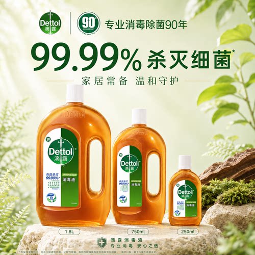 滴露消毒液家用洗衣消毒水杀菌