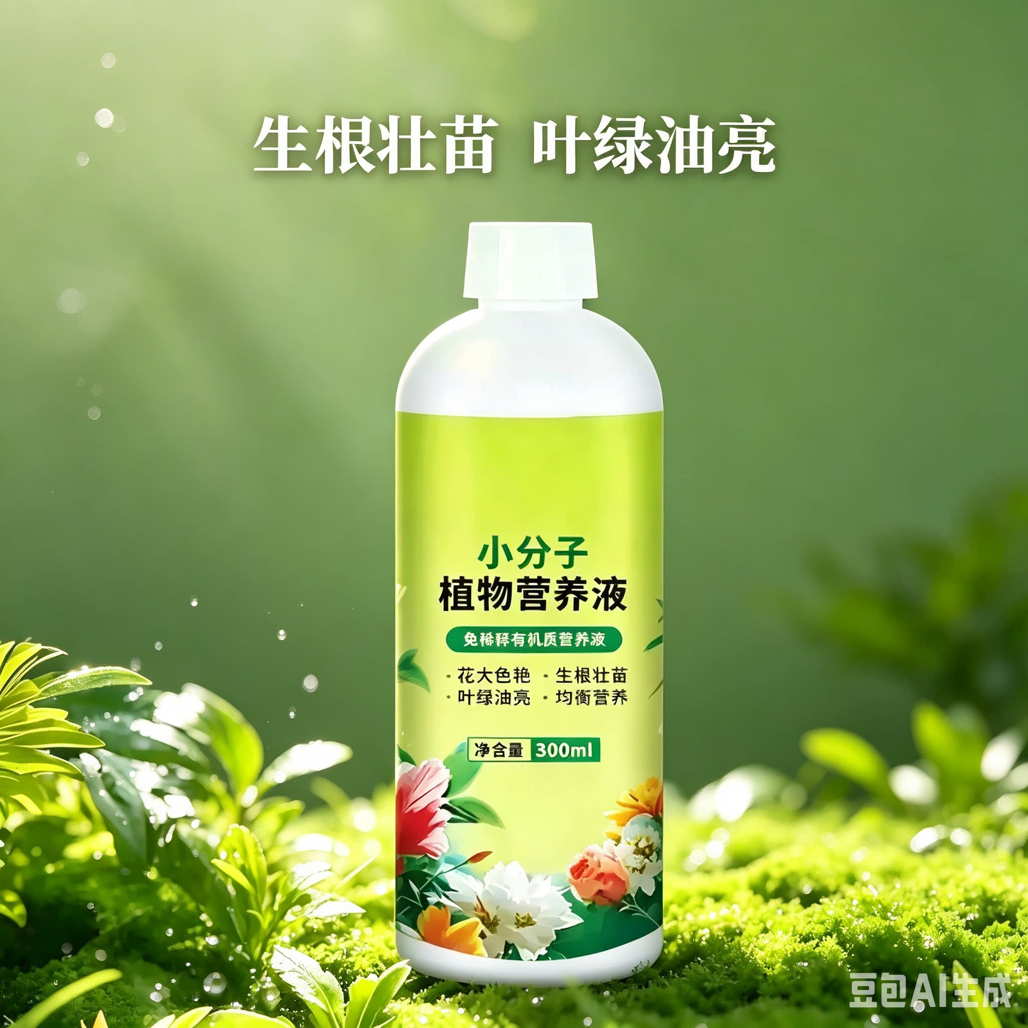 【抢!到手4瓶】小分子有机营养液绿植通用型花卉盆栽水溶肥料JM