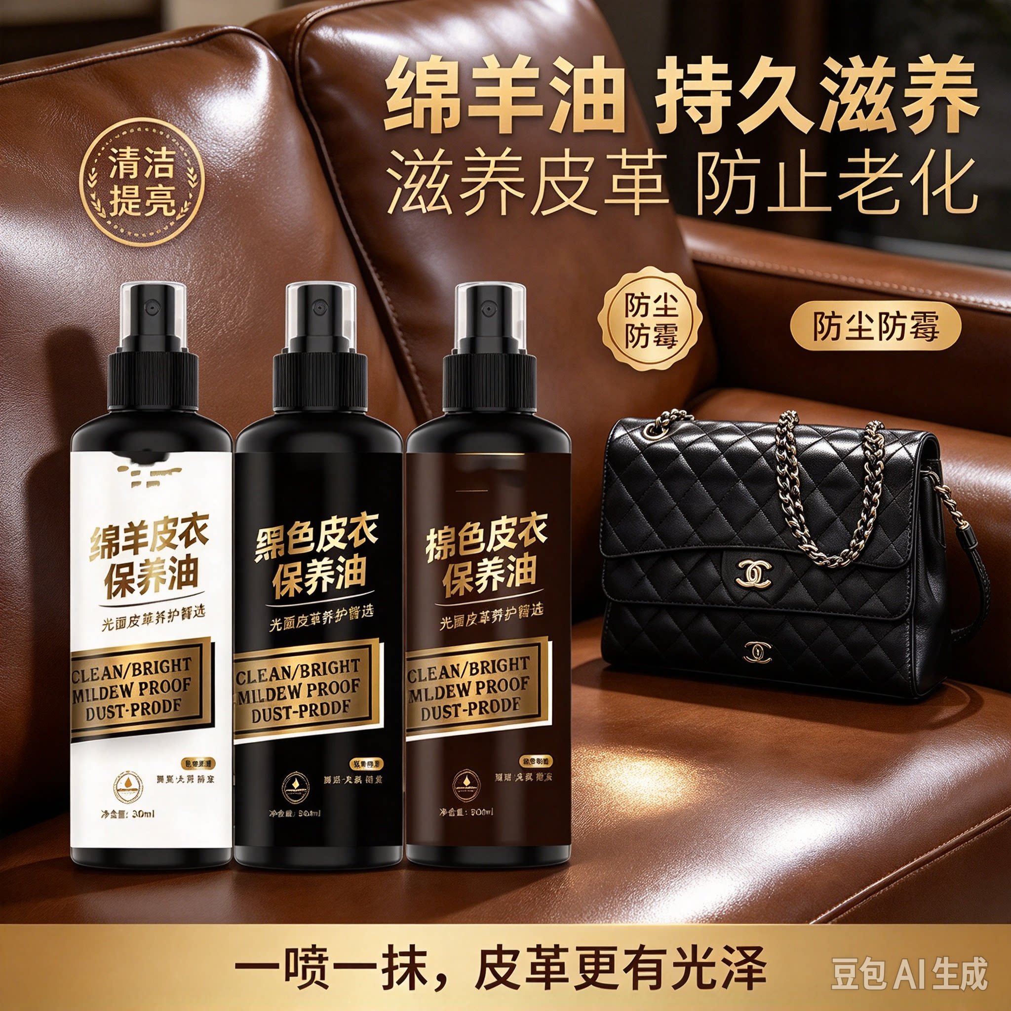【精选好物】皮衣保养油护色防裂滋润真皮夹克延长皮具寿命JM2