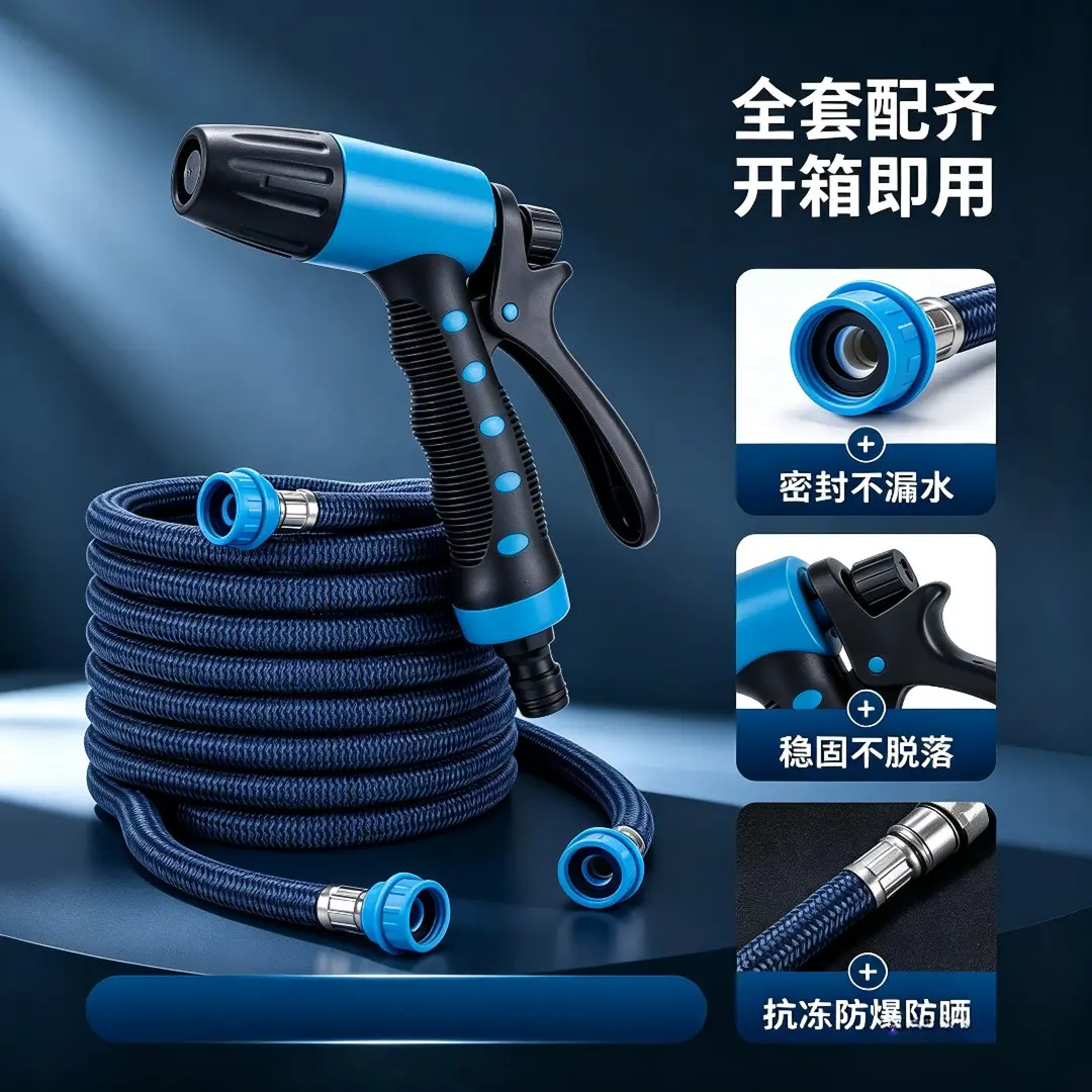 防爆防缠绕快接水嘴浇花洗地洗车耐高压喷枪ly